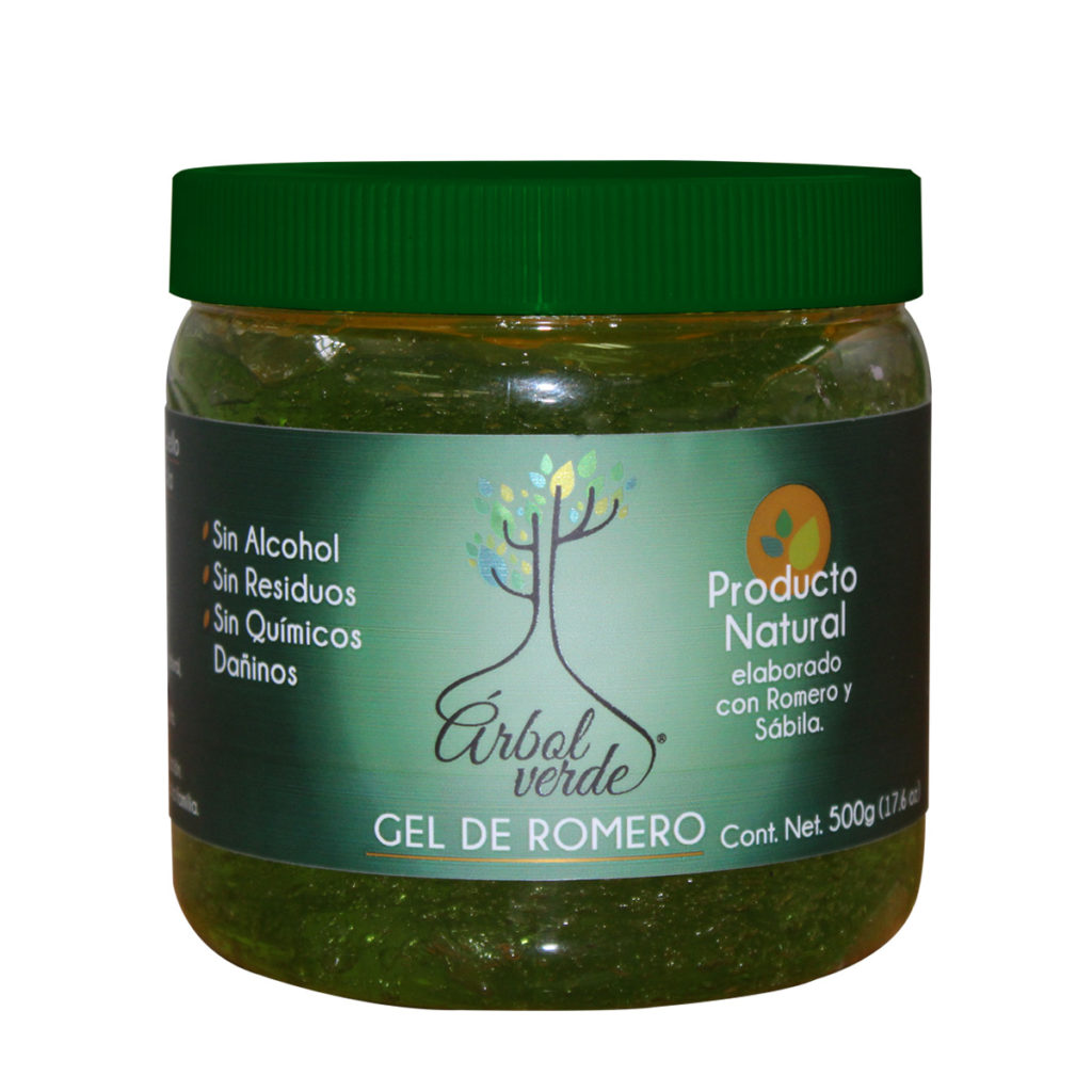 Gel de Linaza, Gel de Romero y Shampoo Natural Árbol Verde al cuidado